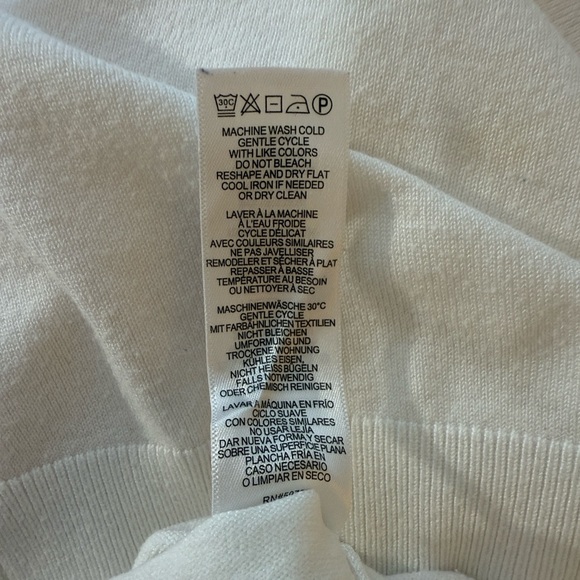 Rain x Francesca’s Women's White, Layered Button-Up Blouse, L - Picture 3 of 6